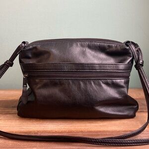 Black Vintage Leather Bag